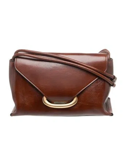 Pre-owned Wandler Leather Shoulder Bag In Brown