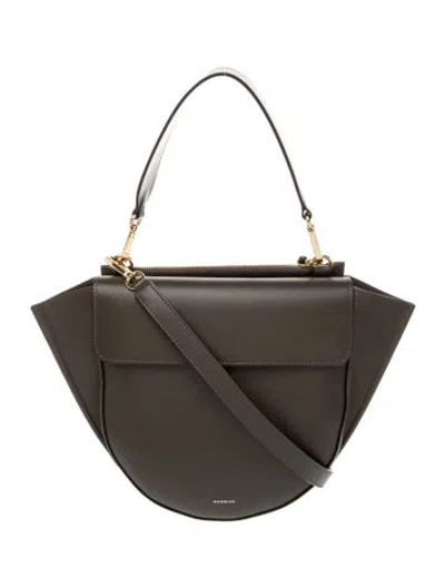 Pre-owned Wandler Leather Shoulder Bag In Brown