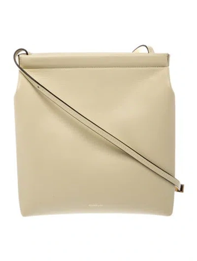 Pre-owned Wandler Leather Shoulder Bag In Neutral