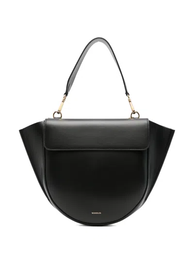 Wandler Leather Shoulder Bag In Purple