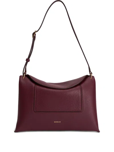 Wandler Leather Shoulder Bag In Red