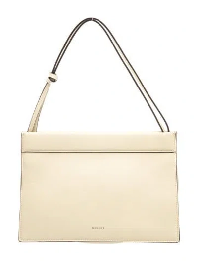 Pre-owned Wandler Leather Shoulder Bag In Yellow
