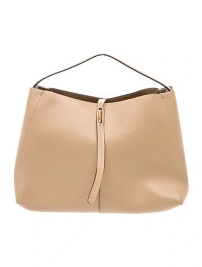 Pre-owned Wandler Leather Top Handle Bag In Brown