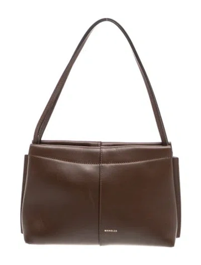 Pre-owned Wandler Leather Top Handle Bag In Brown