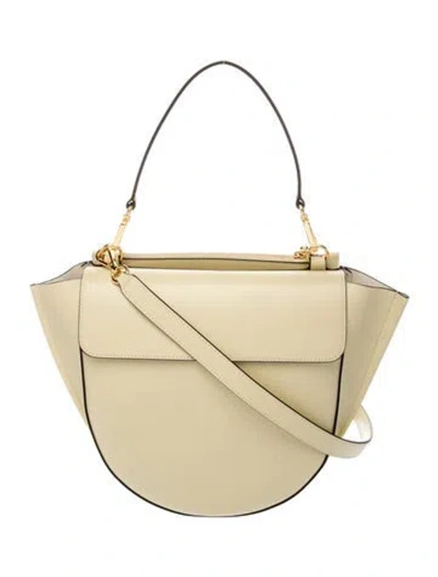 Pre-owned Wandler Leather Top Handle Bag In Green