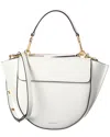 Wandler Mini Bag With Detachable Strap And Rear Pocket In White