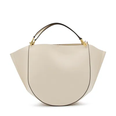 Wandler Logo Cross-body Bag In Nude