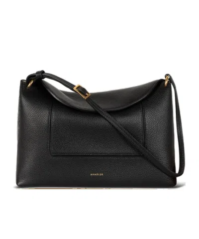 Wandler Logo Shoulder Bag In Black