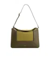 Wandler Logo Shoulder Bag In Green