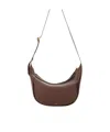 Wandler Maggie Logo Printed Shoulder Bag In Brown