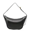 Wandler Adjustable Strap Smooth Finish Shoulder Bag In Black
