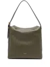 Wandler Marli Leather Tote Bag In Green