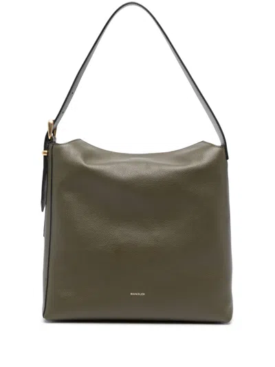 Wandler Marli Leather Tote Bag In Camouflage Crus