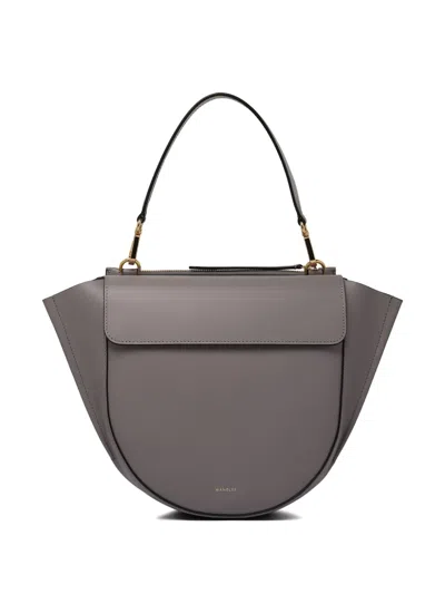 Wandler Medium Hortensia Shoulder Bag In 灰色