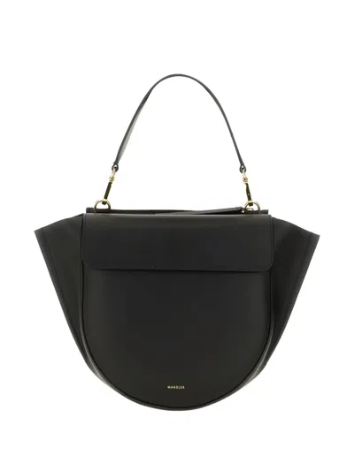 Wandler Medium Hortensia Shoulder Bag In Black