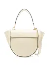 Wandler Beige Shoulder Bag With Structured Flap In Neutrals