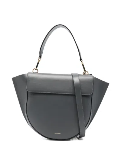 Wandler Medium Hortensia Tote Bag In Gray