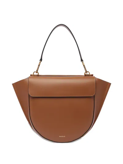 Wandler Medium Hortensia Tote Bag In Brown
