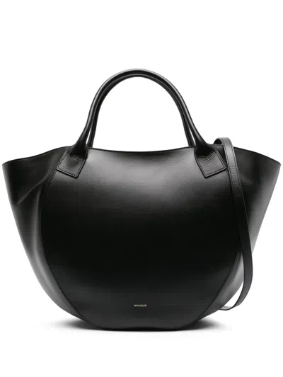 Wandler Hortensia Shopper Bag In Black