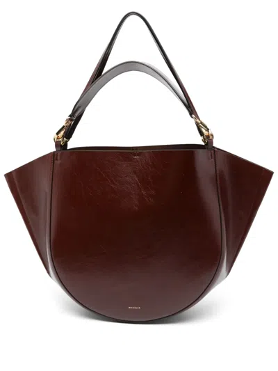 Wandler Mia Tote Bag In Red