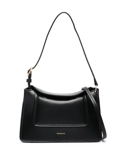 Wandler Micro Penelope Leather Mini Bag In Black