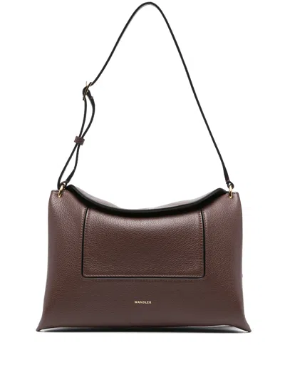 Wandler Mini Handbag With Adjustable Strap - Perfect For Everyday Use In Marrone