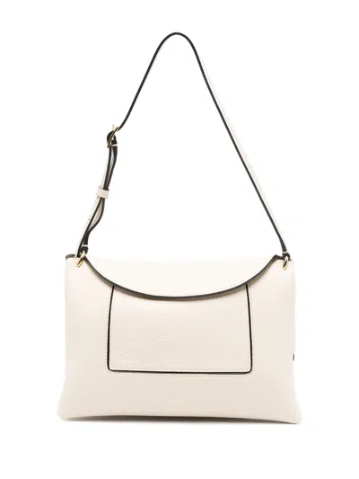 Wandler Mini Handbag With Adjustable Strap - W 26 X H 17.5 X D 12 Cm In Beige