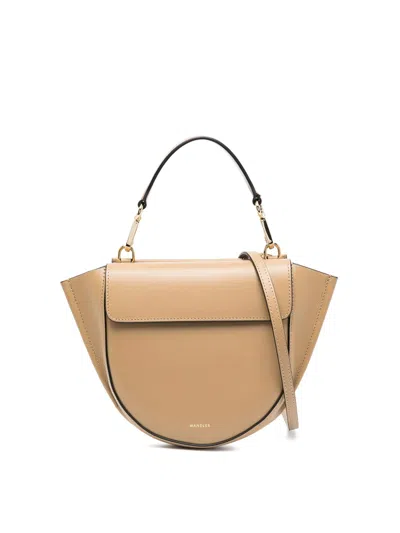 Wandler Mini Hortensia Bag In Beige