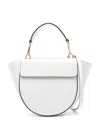 Wandler Mini Bag With Detachable Strap And Rear Pocket In 白色