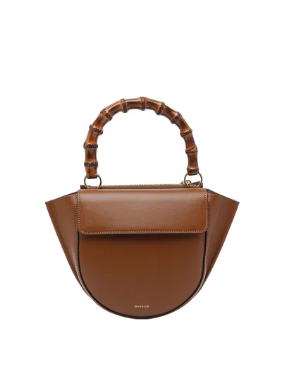 Wandler Mini Hortensia Handbag In Brown
