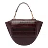 Wandler Mini Hortensia Handbag In Red