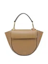 Wandler Mini Hortensia Leather Tote Bag In Brown