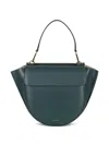 Wandler Mini Hortensia Top-handle Cross Body Bag In Green