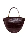 Wandler Crocodile-embossed Tote Bag In Red