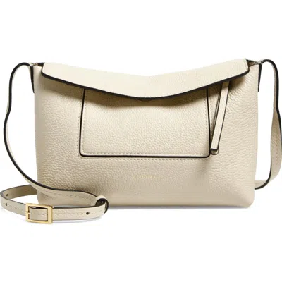 Wandler Mini Penelope Slouch Leather Shoulder Bag In Neutral
