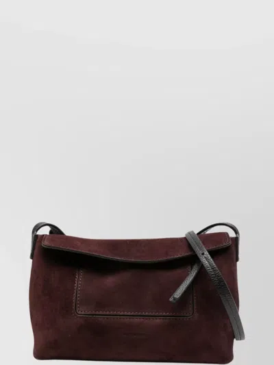 Wandler Mini Slouch Penelope Suede Crossbody Bag