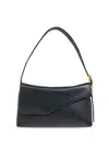 Wandler Oscar Foldover Top Shoulder Bag In Verde