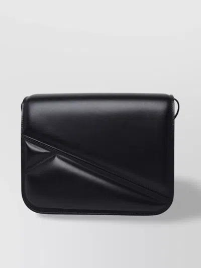 Wandler 'oscar' Leather Shoulder Bag In Black