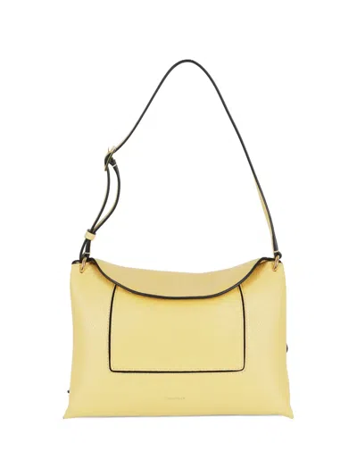Wandler Penelope Adjustable Handle Shoulderbag In Yellow