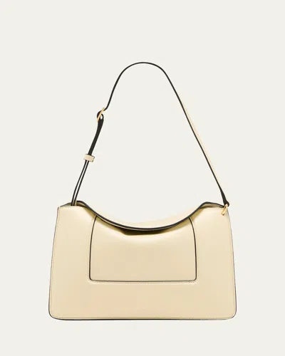 Wandler Penelope Calfskin Shoulder Bag In Beige