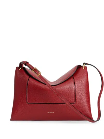 Wandler Penelope Grainy Cross Body Bag In Red