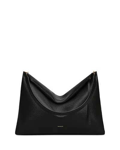 Wandler Penelope Large Leather Tote Bag In Black