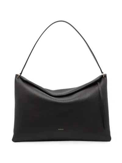 Wandler Penelope Leather Shoulder Bag In Black