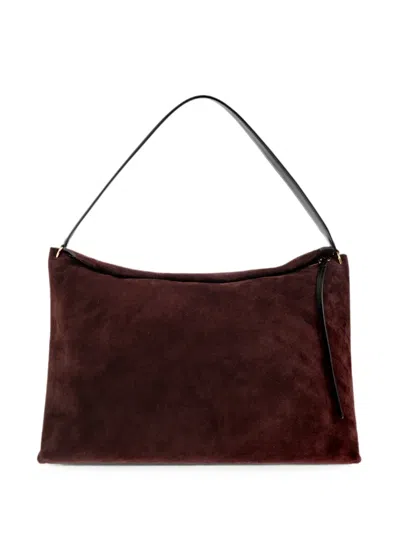 Wandler Penelope Leather Shoulder Bag In Brown
