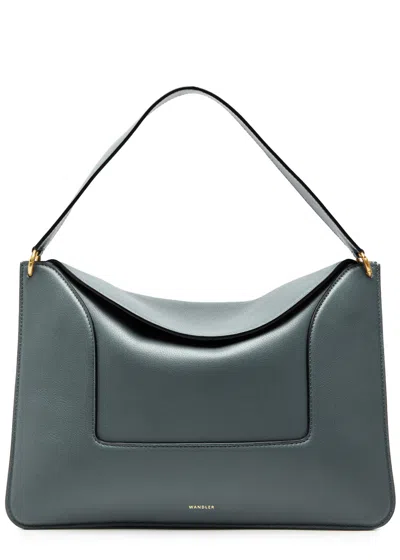 Wandler Penelope Leather Shoulder Bag In Neutral