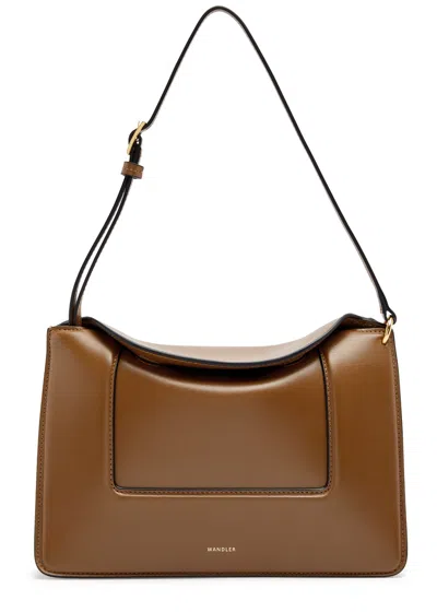 Wandler Penelope Leather Shoulder Bag In Pattern