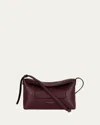 Wandler Penelope Mini Slouch Leather Crossbody Bag In Acai Crust