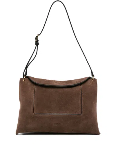 Wandler Penelope Shoulder Bag In Brown