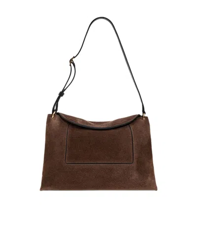 Wandler Penelope Shoulder Bag In Brown