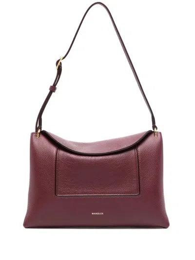 Wandler Penelope Slouch Bag In Burgundy